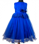 GIRLS DRESSY DRESS (0232363) ROYAL BLUE